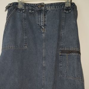 Denim skirt